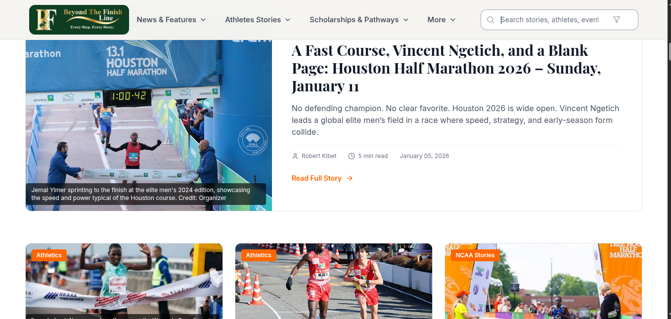 Beyond The Finish Line