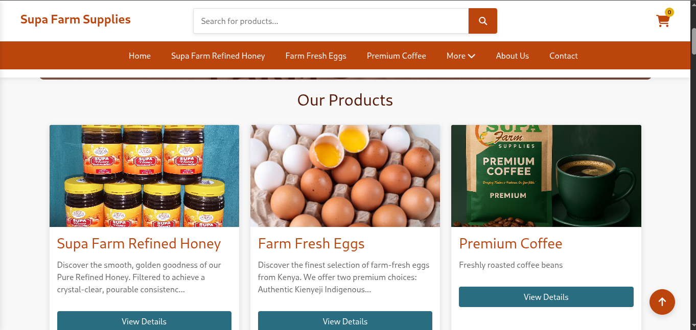 Supafarm Supplies E-commerce